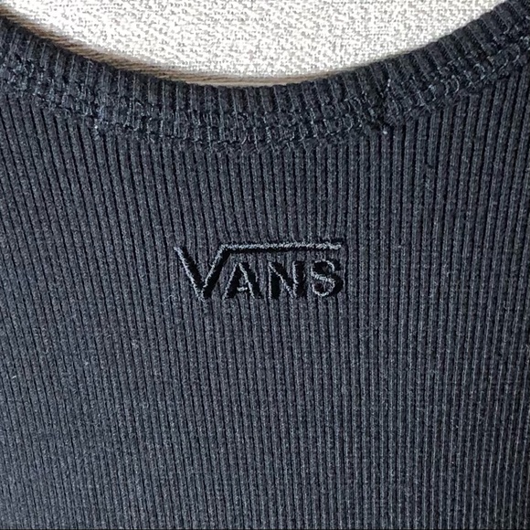 NWT Vans Black Banter Tank Dress Sz S - Picture 6 of 9